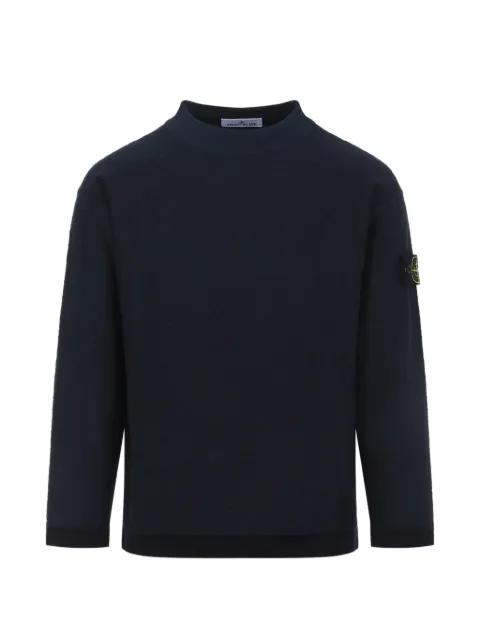 logo-patch sweatshirt by STONE ISLAND