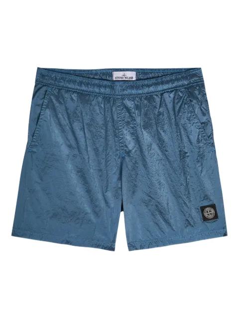 logo-patch swim shorts by STONE ISLAND