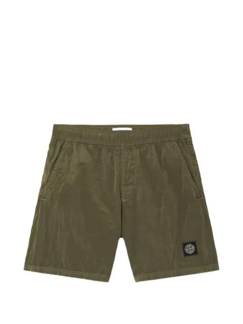 logo-patch swim shorts by STONE ISLAND