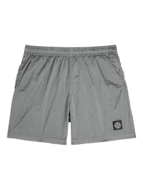 logo-patch swim shorts by STONE ISLAND