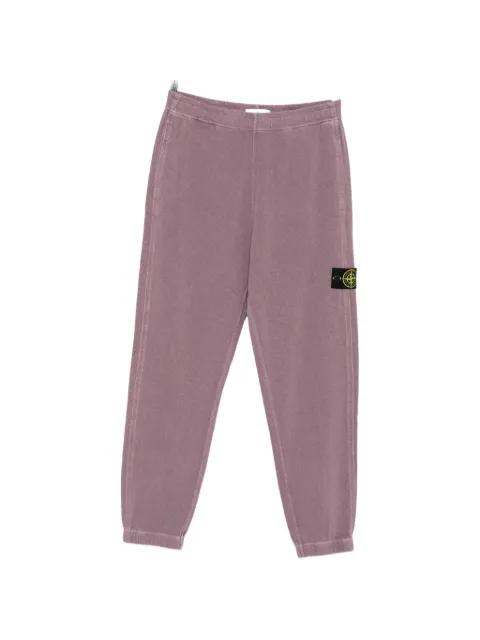 logo-patch track pants by STONE ISLAND