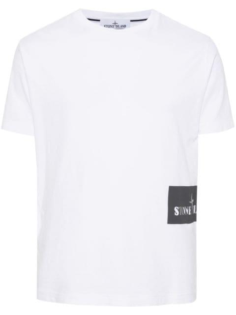 logo-print T-shirt by STONE ISLAND