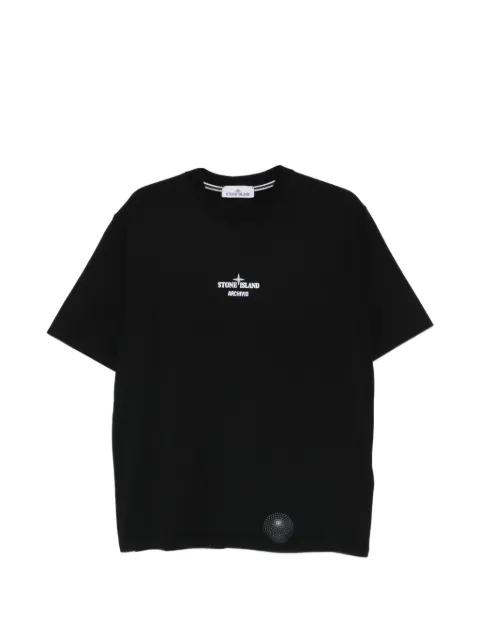 logo-print T-shirt by STONE ISLAND