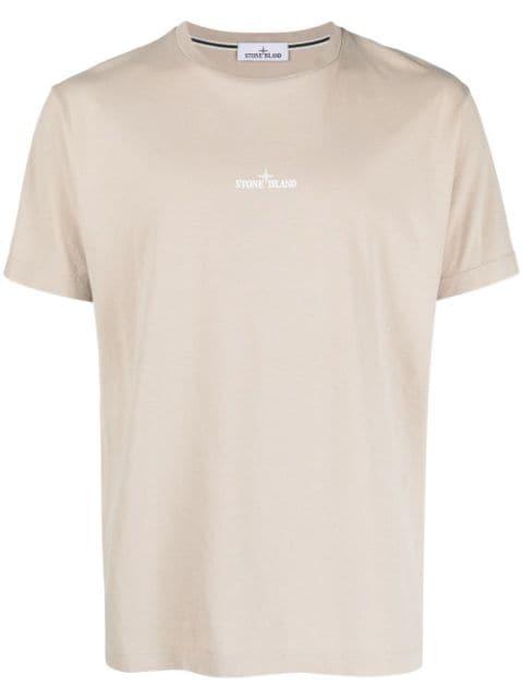 logo-print T-shirt by STONE ISLAND