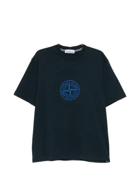 logo-print T-shirt by STONE ISLAND