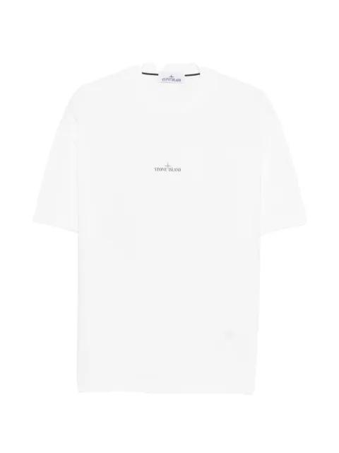 logo-print T-shirt by STONE ISLAND