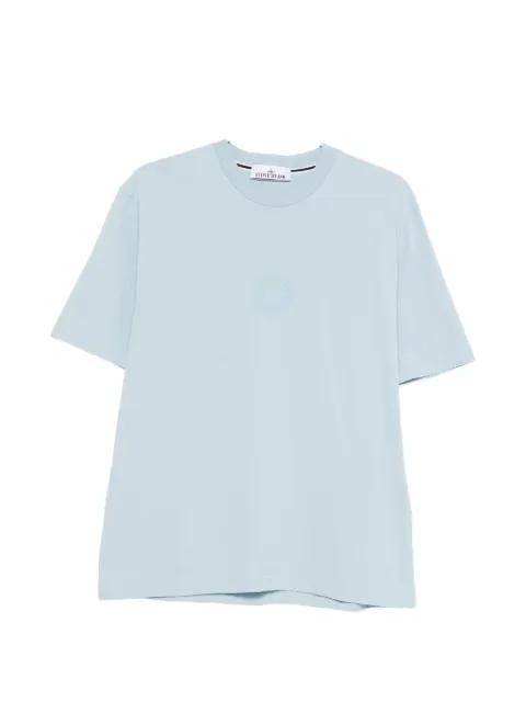 logo-print cotton T-shirt by STONE ISLAND