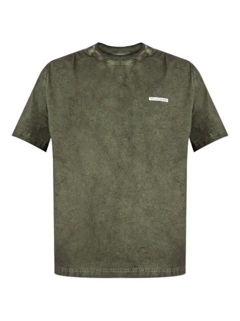 logo-print cotton T-shirt by STONE ISLAND