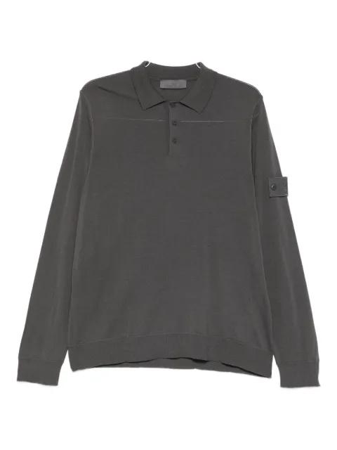 long-sleeve polo shirt by STONE ISLAND
