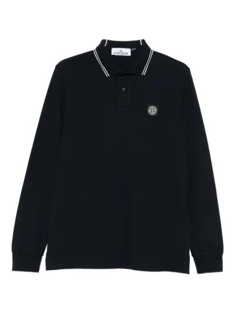 long-sleeve polo shirt by STONE ISLAND