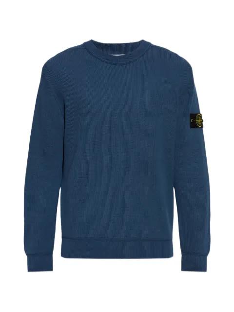 loose-fit crewneck sweater by STONE ISLAND