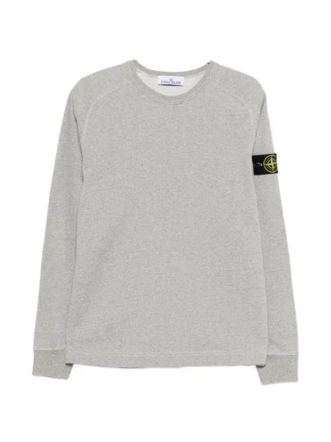 melange crew-neck sweatshirt by STONE ISLAND