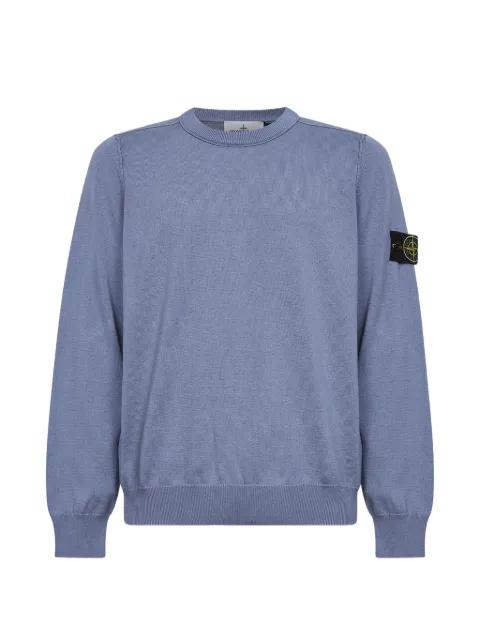 ogo-patch crew-neck sweatshirt by STONE ISLAND