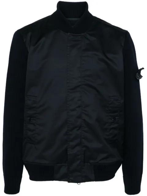 panelled bomber jacket by STONE ISLAND