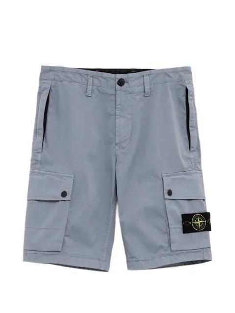 patch-detail cargo shorts by STONE ISLAND