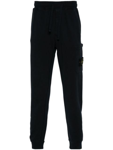 patch-pocket drawstring trousers by STONE ISLAND