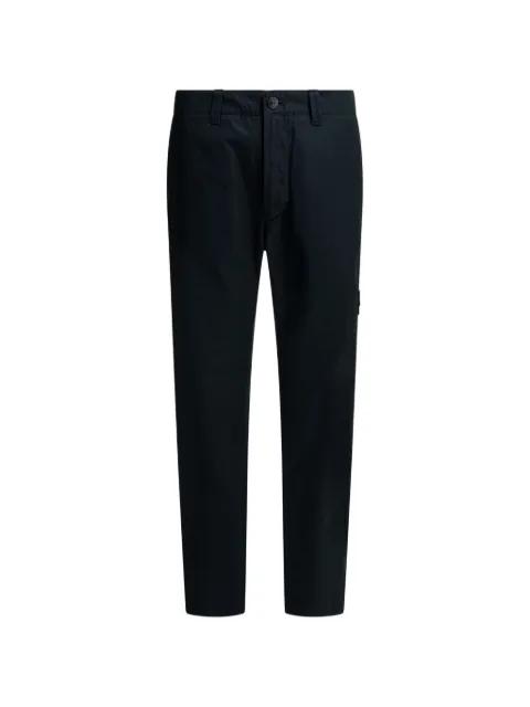 patch pocket trousers by STONE ISLAND