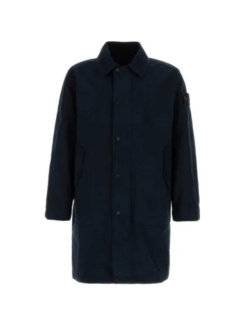 polyester blend trench coat by STONE ISLAND