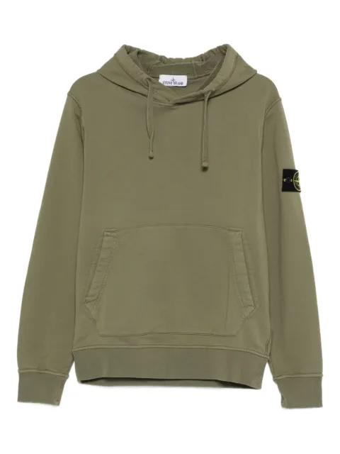 pouch pocket hoodied sweatshirt by STONE ISLAND