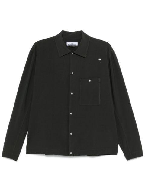 press-stud overshirt by STONE ISLAND