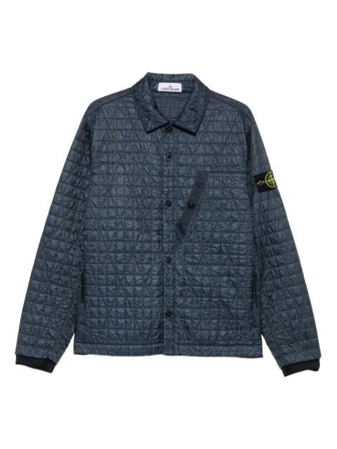 quilted crinkle jacket by STONE ISLAND
