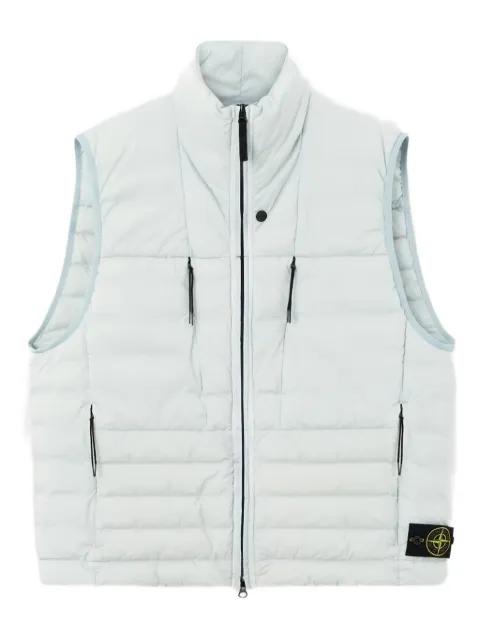 quilted gilet by STONE ISLAND