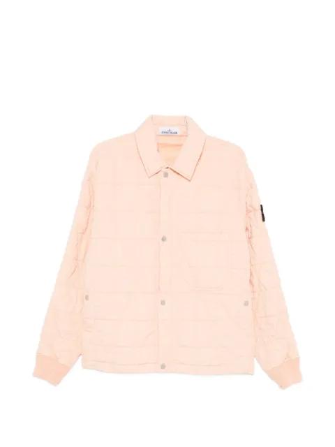quilted logo-patch padded jacket by STONE ISLAND