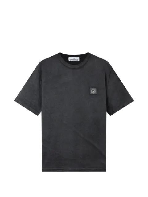 reflective cotton T-shirt by STONE ISLAND