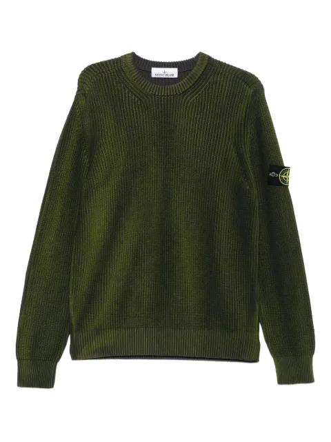 ribbed crew-neck sweater by STONE ISLAND