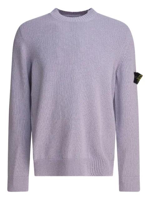ribbed crew-neck sweater by STONE ISLAND