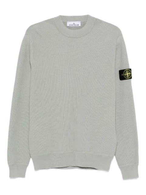 ribbed crew-neck sweater by STONE ISLAND