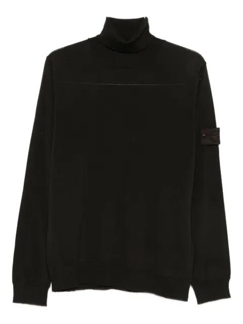 roll neck sweater by STONE ISLAND
