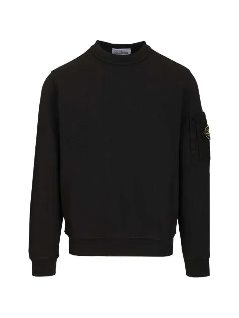 sleeve-pocket sweatshirt by STONE ISLAND