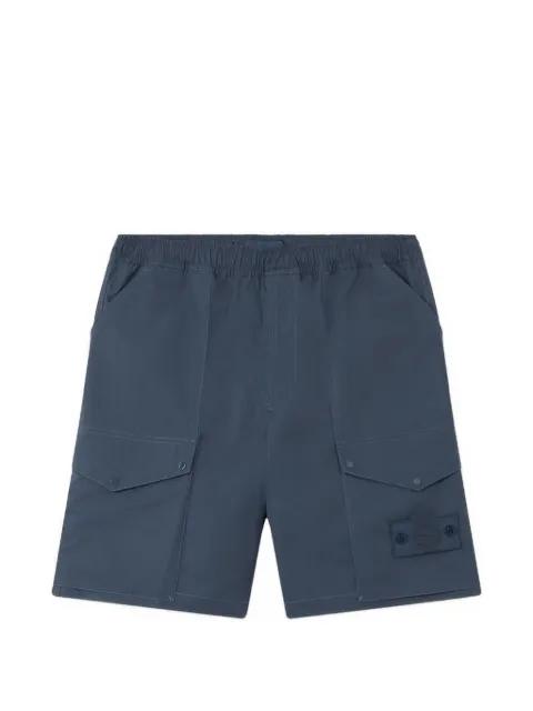 snap-pocket cargo shorts by STONE ISLAND
