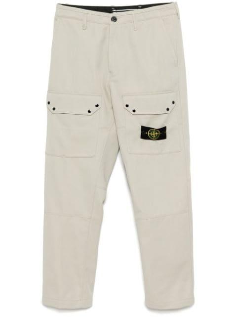 straight-leg trousers by STONE ISLAND