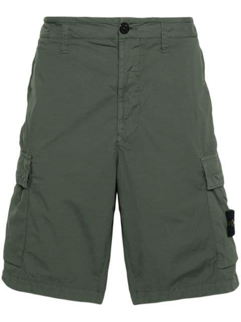taffeta cargo shorts by STONE ISLAND