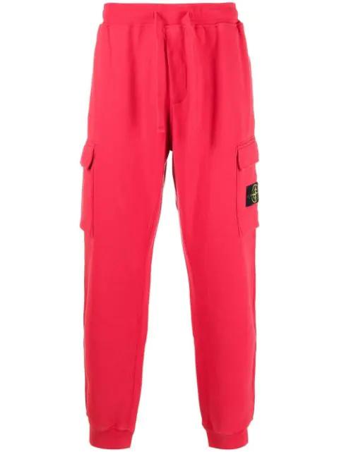 tapered-leg track pants by STONE ISLAND