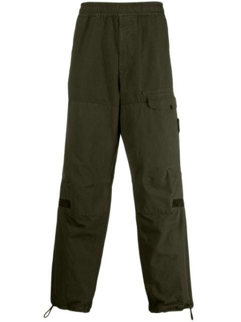 tapered ripstop cargo trousers by STONE ISLAND