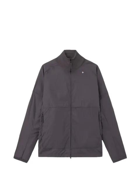 textured blouson jacket by STONE ISLAND