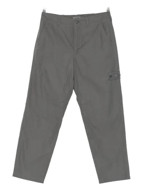 waterproof cotton trousers by STONE ISLAND