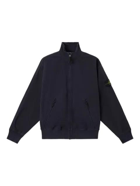 zip-fastening welt-pockets sweatshirt by STONE ISLAND