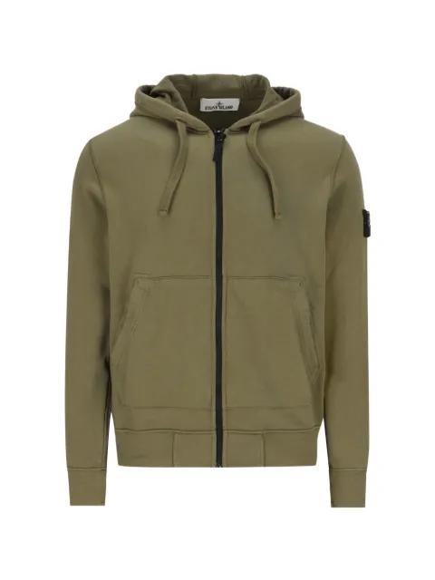 zip hoodie by STONE ISLAND