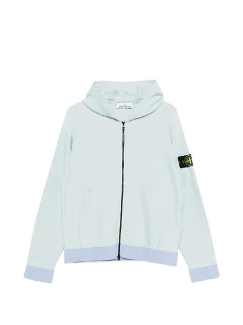 zip hoodie by STONE ISLAND