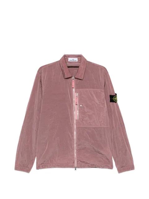 zip pocket jacket by STONE ISLAND
