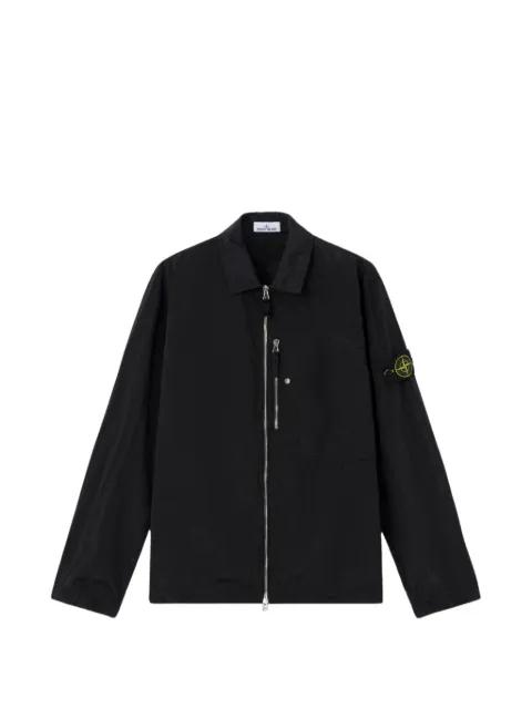 zip shirt jacket by STONE ISLAND