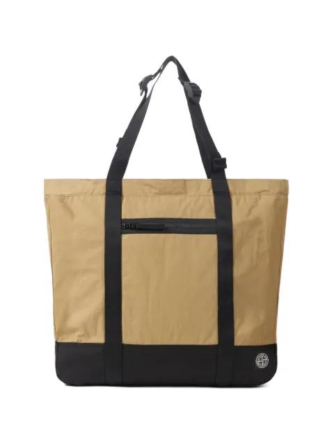 zip tote bag by STONE ISLAND