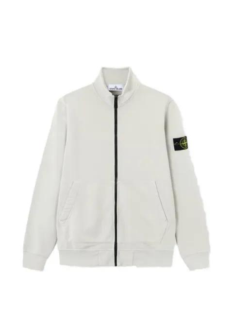 zip-up high-neck jacket by STONE ISLAND