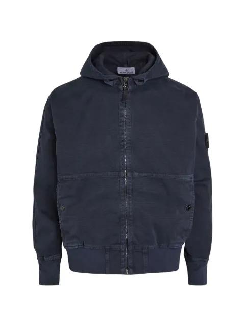zip-up hoodie by STONE ISLAND