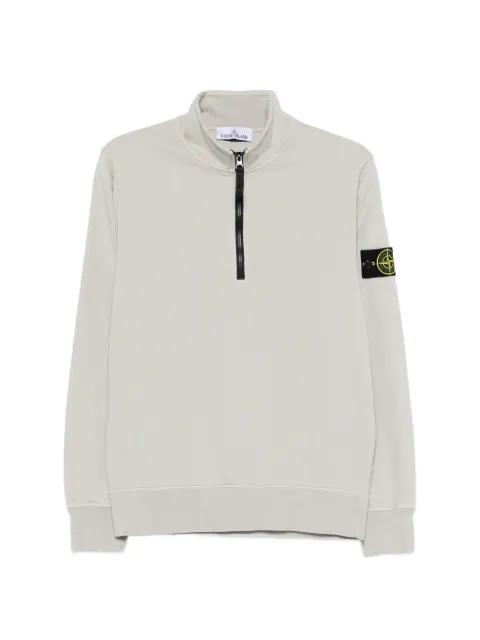 zip-up sweatshirt by STONE ISLAND