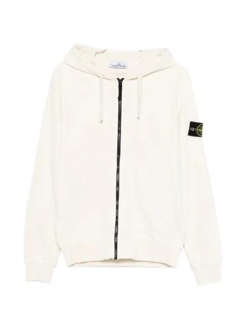 zipped hoodie by STONE ISLAND
